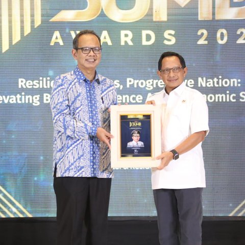 Mendagri Muhammad Tito Karnavian di Acara Indonesia Best BUMD Awards 2025
