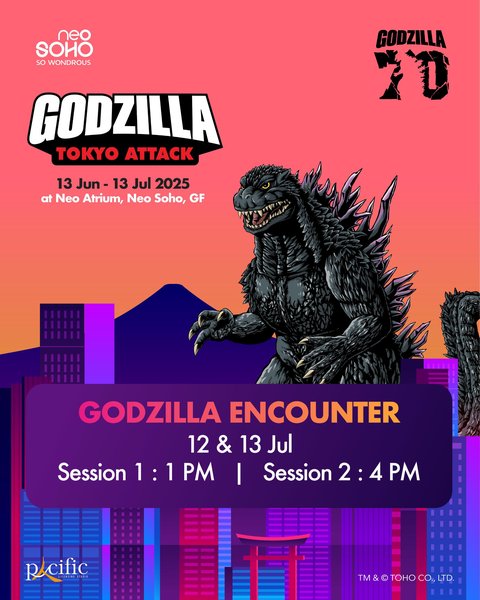 Godzilla Mengguncang Jakarta di Neo Soho Mall!