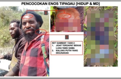 Komandan KKB Enos Tipagau Ditembak Mati, Kejahatannya Pernah Tewaskan TNI dan Anak Bayi