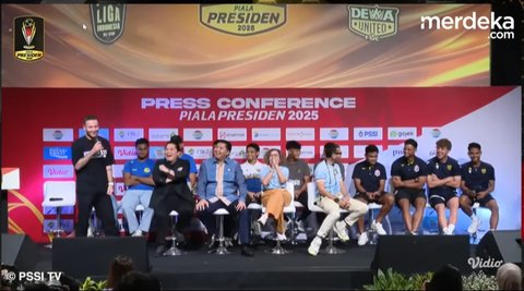 Konferensi Pers Piala Presiden