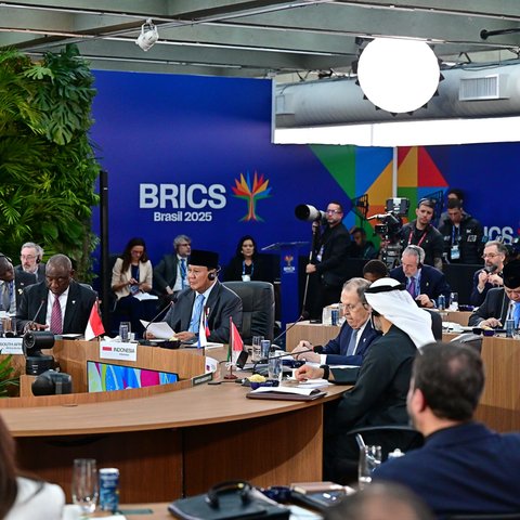 Prabowo Bicara di KTT BRICS 2025