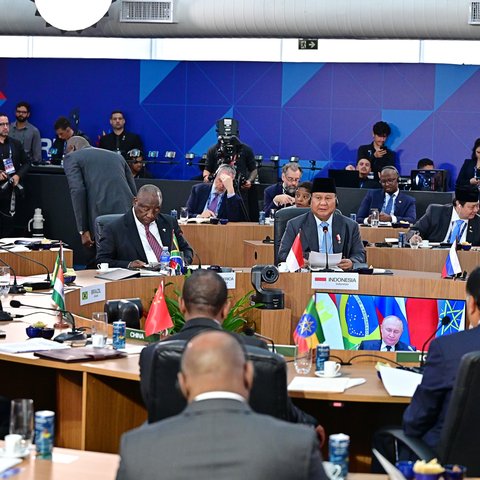 Prabowo Bicara di KTT BRICS 2025