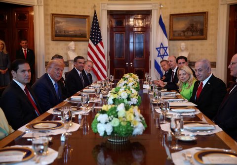 netanyahu di gedung putih