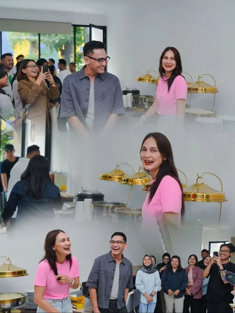 Kantor Baru Luna Maya Jadi Sorotan