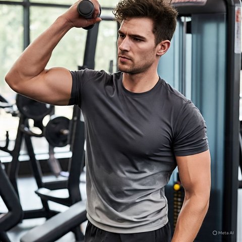 Outfit Gym Pria by Meta AI