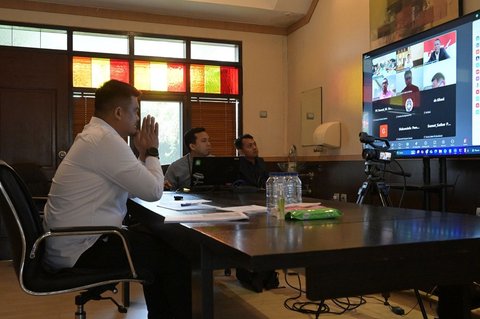 Gubernur Sumut Bobby Afif Nasution Menerima Audiensi PSSI