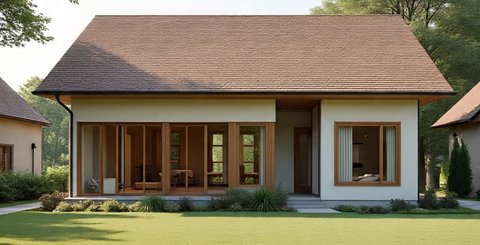 Ilustrasi Rumah Sederhana Tapi Mewah