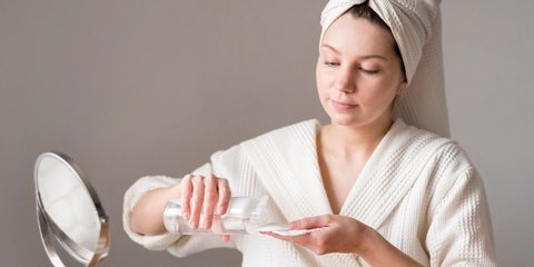 Ilustrasi Merawat Kulit