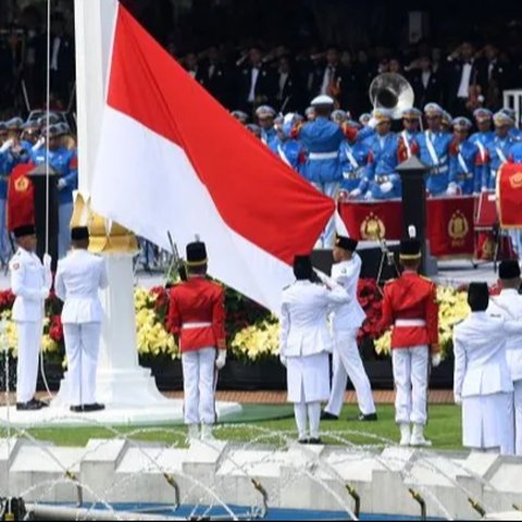 Upacara HUT RI di Istana