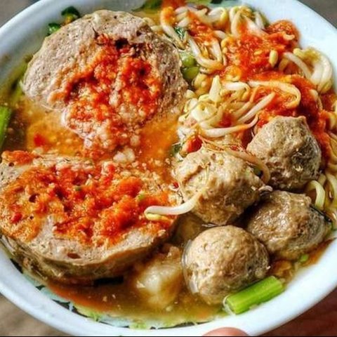 ilustrasi bakso mercon
