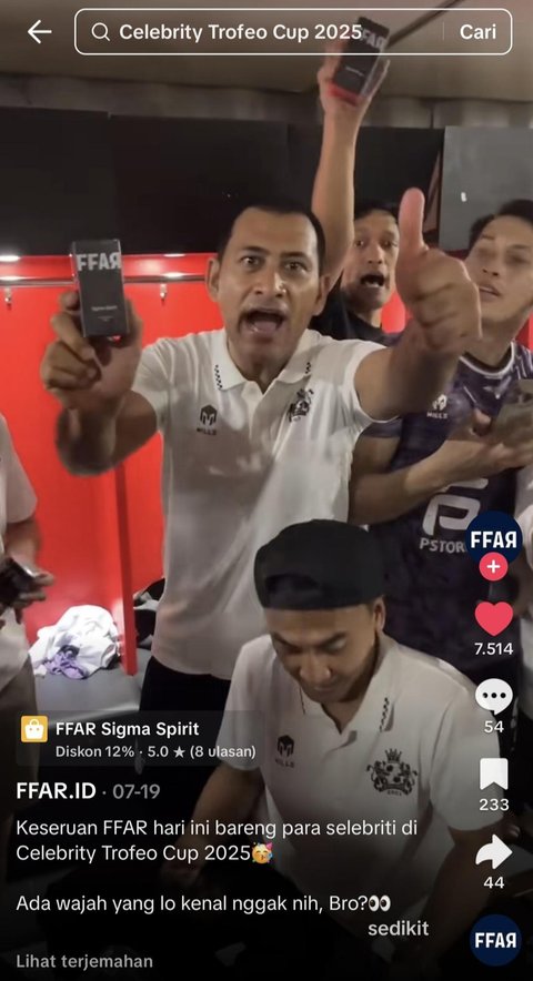 Keseruan FFAR di Trofeo Cup.