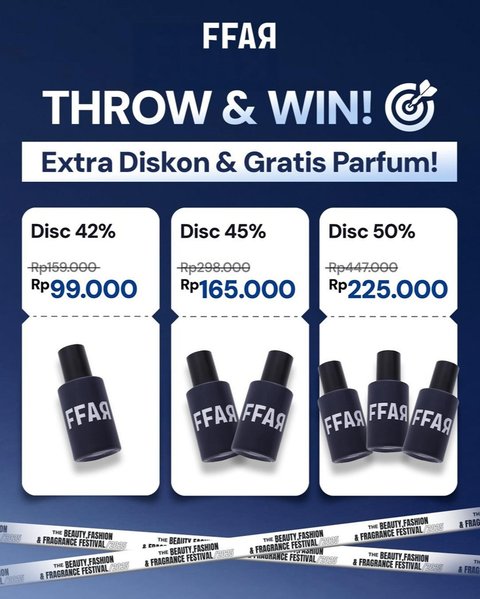 Promo menarik FFAR di BFF 2025.