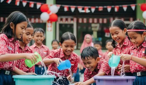 Ide Lomba 17 Agustus Anak SD yang Edukatif. Foto: Gemini
