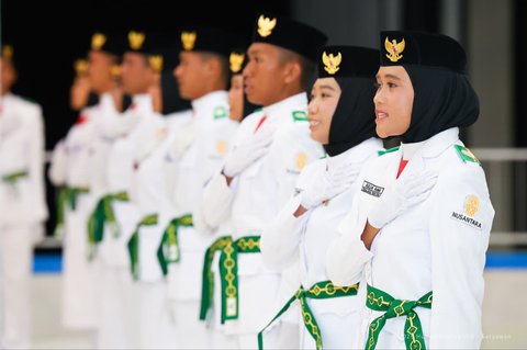 Kepala Otorita IKN Kukuhkan 38 Anggota Paskibraka Ibu Kota Nusantara