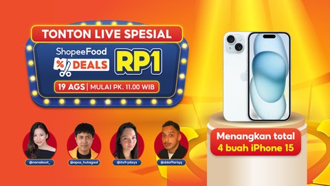 Live Streaming Bersama Konten Kreator Kuliner.