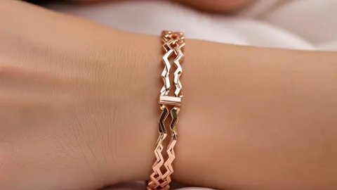 Ilustrasi Model Gelang Geometris