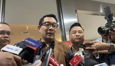 Ridwan Kamil tes DNA di Bareskrim Polri (Liputan6.com/Winda Nelfira)