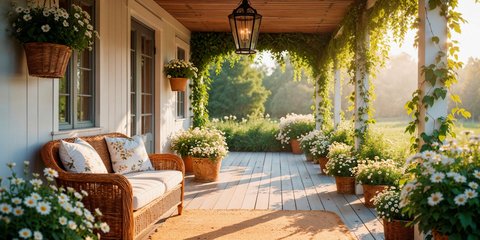 Ilustrasi Teras Rumah