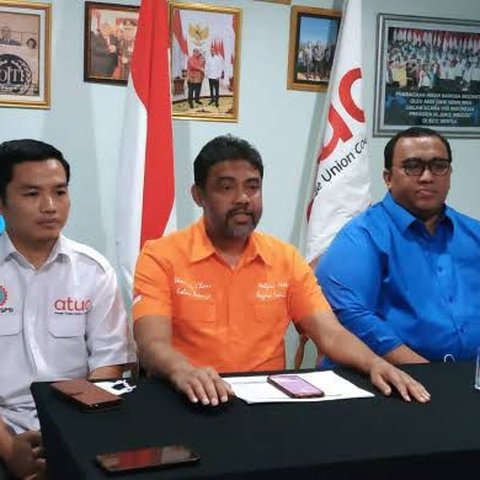 Presiden Konfederasi Serikat Pekerja Seluruh Indonesia (KSPSI), Andi Gani Nena Wea dan Presiden Konfederasi Serikat Pekerja Indonesia (KSPI) Said Iqbal (Istimewa)
