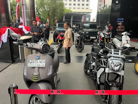 Penampakan 15 Mobil dan 7 Motor Hasil OTT Wamenaker Immanuel Ebenezer
