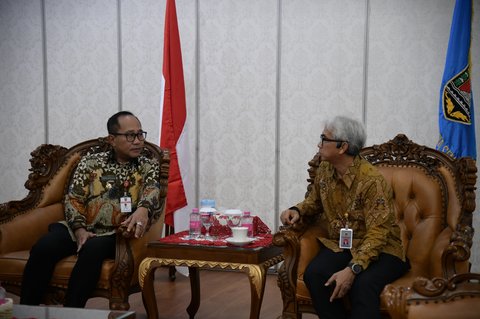 Wakil Wali Kota Semarang, Iswar Aminuddin menerima Kunjungan Komisi II DPR