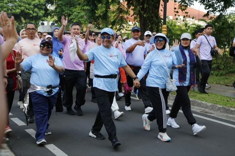 Kemendagri Gelar Jalan Sehat dan Bazar di TMII