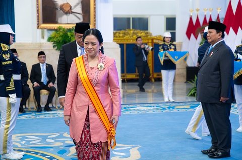 Puan Maharani Terima Bintang RI Utama