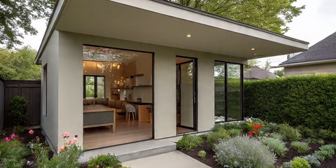 Ilustrasi Rumah dengan Konsep Open Space