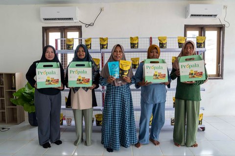 UMKM binaan Harita Nickel di Pulau Obi, Maluku Utara (22/08/2025).