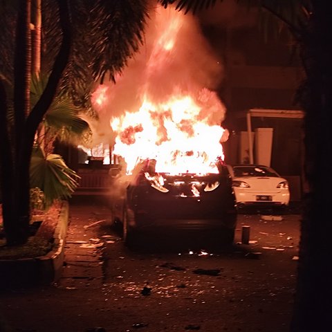Aksi Damai Berubah Rusuh, Komunitas Ojol Makassar Angkat Suara