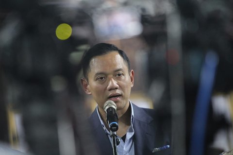 Ketua Umum Partai Demokrat Agus Harimurti Yudhoyono (AHY) memberikan keterangan di Pendopo Puri Cikeas, Bogor, Jawa Barat, Minggu (31/08/2025).