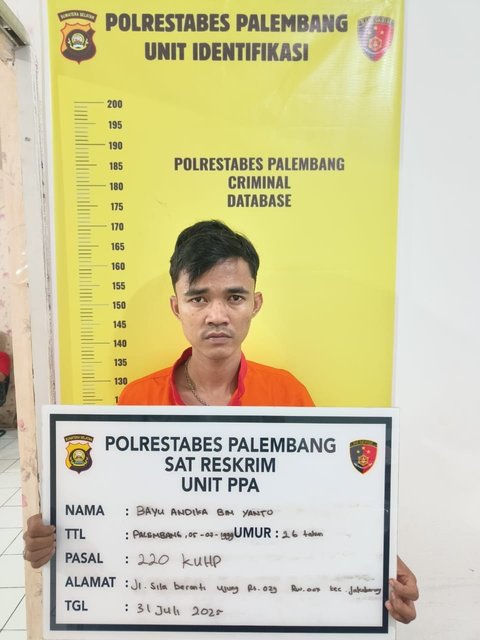 Pria di Palembang lapor dibegal lalu ditangkap polisi
