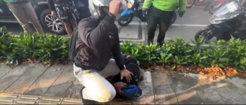Pria ngaku anggota cekcok di Jalan Pemuda Jakarta Timur