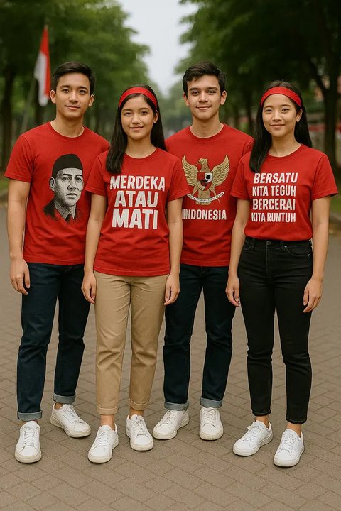 Ide Kostum Lomba Gerak Jalan 17 Agustus 2025, Unik dan Meriah/AI