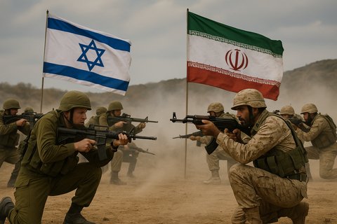 Militer Iran vs Israel