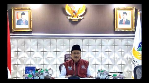 Menteri Sosial Saifullah Yusuf (Gus Ipul) Rapat Koordinasi Percepatan Implementasi Program Pemerintah Pusat