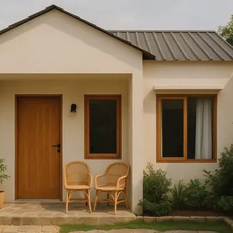 Inspirasi Rumah Sederhana Rp70 Jutaan di Lahan Terbatas (created by AI)