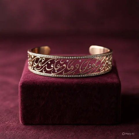 Gelang Emas Cuff Islami
