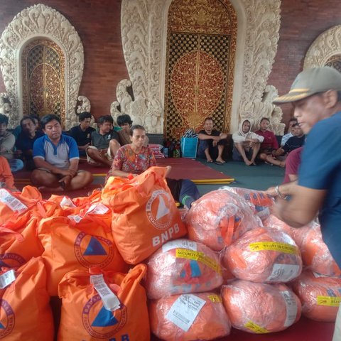 Bantuan korban banjir Bali