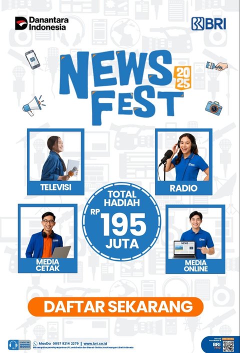 BRI Jaring Karya Jurnalistik Inspiratif Melalui News Fest 2025