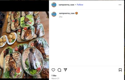 Rumah Makan Tradisional Sampoerna Rasee di Jl Yos Sudarso, Merak, Mekarsari