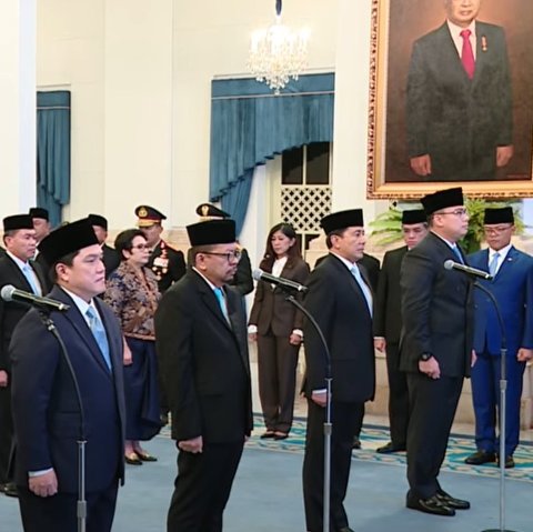 Pelantikan Kabinet Prabowo