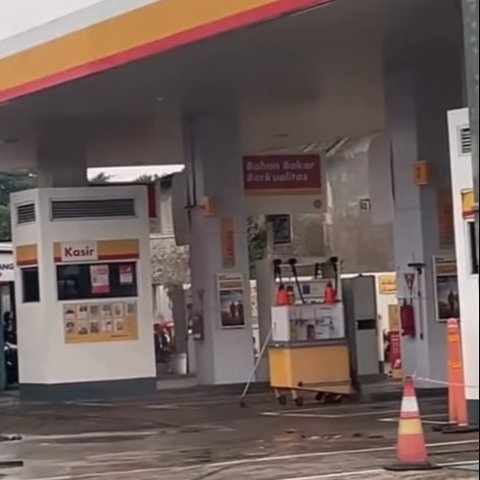 Mengharukan, Viral Video Karyawan Shell Jualan Es Kopi Promo Penampakan Kondisi SPBU Bikin Sedih