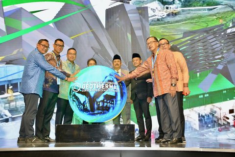 Menteri Energi dan Sumber Daya Mineral (ESDM) Bahlil Lahadalia pada Pembukaan Indonesia International Geothermal Convention & Exhibition (IIGCE) 2025