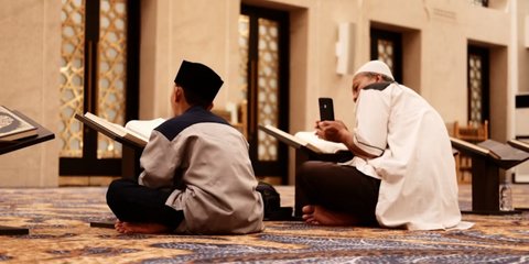 Ilustasi Mengaji