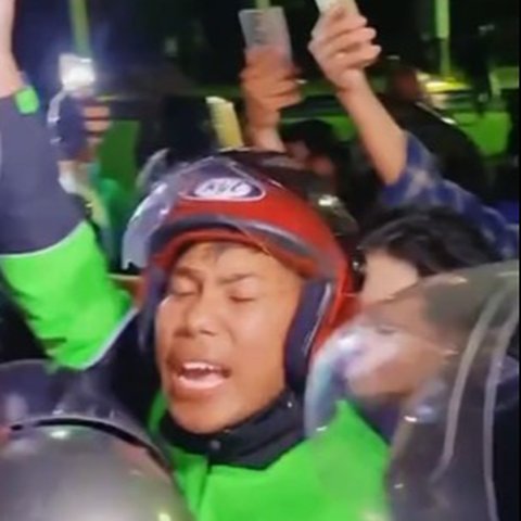 Driver Ojol Heboh di Tengah Demo, Tagih Pesanan Nasi ke Gubernur Jawa Barat
