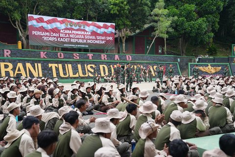 964 Pelajar Ikuti Persami Bela Negara KKRI di Karawang