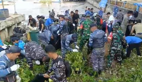 TNI AL Baksos di Balikpapan