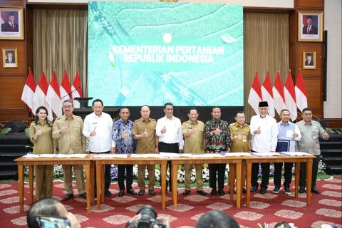 Mendagri Saat Rakor Percepatan Pelaksanaan Program Hilirisasi Komoditas Prioritas Perkebunan