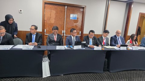 Menkum Supratman Kenalkan Protokol Jakarta Sebagai Inisiatif Multi Sektor Royalti Musik dan Publisher di BRICS